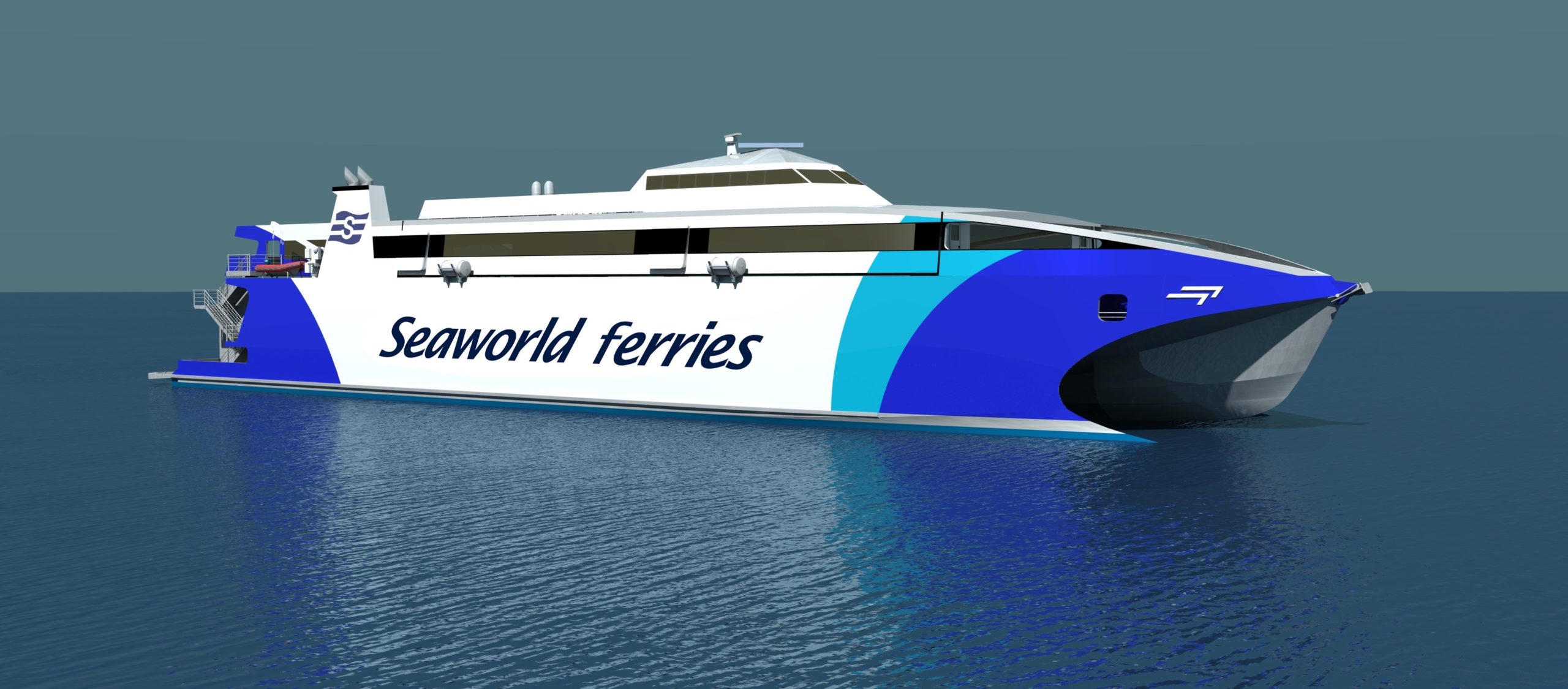 Incat Tasmania Awarded New 76 Metre High Speed Catamaran Contract By Seaworld Express Ferry Incat